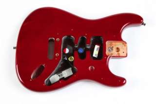 Description Official Fender Standard Stratocaster Body, Mahogany, 3 