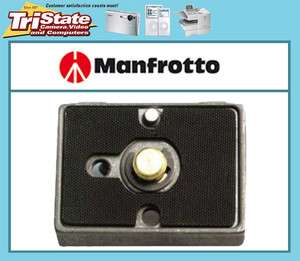 Bogen Manfrotto 200PL 38 Rectangular Quick Release Plate with 3/8 