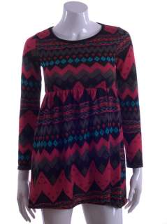 Bohemia style Dress Pullover Tunic Sweater Size 4/6  