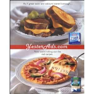  2001 Vintage Ad Kraft Foods Inc. 2001  2% Milk Singles 