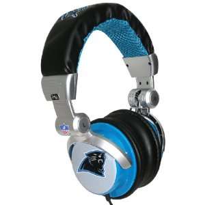   NFL Carolina Panthers DJ Style Headphones, Blue/Black Electronics
