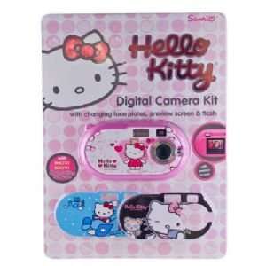  Sakar Hello Kitty Digital Camera Kit with Changing Face 