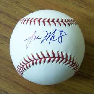 Luis Matos Autographed Baseball 