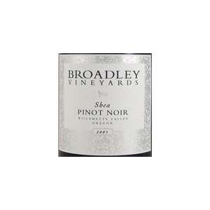  Broadley Vineyard Shea Pinot Noir 2006 750ML Grocery 