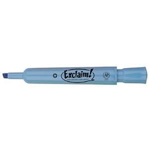   Chisel Tip Highlighter, Broadline, Blue Ink CEB50041