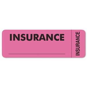  Tabbies  Medical Labels for Insurance, 3 x 1, Fluorescent 