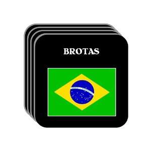  Brazil   BROTAS Set of 4 Mini Mousepad Coasters 