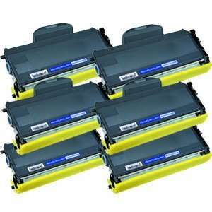  6 Pack TN 360 Laser Toner Cartridge Non OEM Fits Brother 