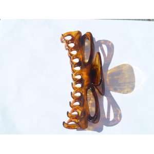    Thin Long Claw Clamps Hair Clip (Tortoise  Brown 5 1/2) Beauty