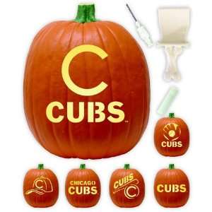 CHICAGO CUBS Complete Halloween PUMPKIN CARVING KIT 