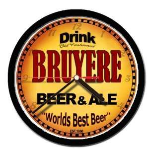  BRUYERE beer and ale cerveza wall clock 