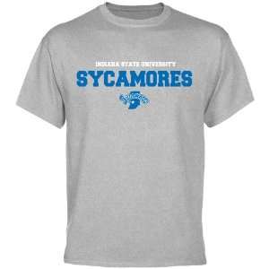  Indiana State Sycamores Ash University Name T shirt 