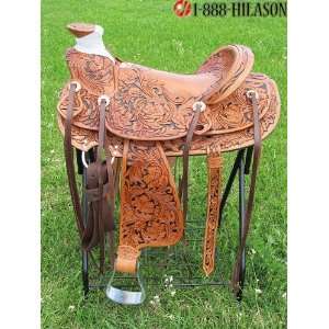   Western Wade Ranch Roping Buckaroo Cowboy Saddle