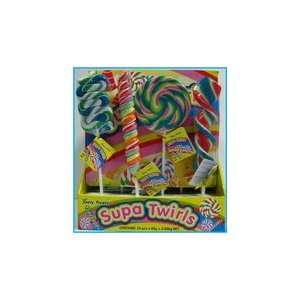 Big Swirled Colorful Kosher Lollypop Grocery & Gourmet Food