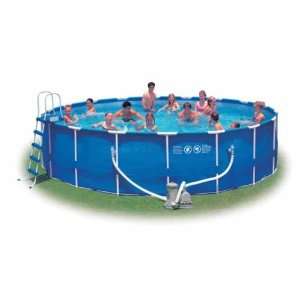    INTEX 18 x 48 Metal Frame Swimming Pool Set   56951EB Toys & Games