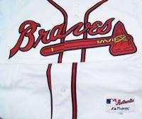 Chipper Jones Atlanta Braves Authentic On field Home Jersey SZ (40 52 