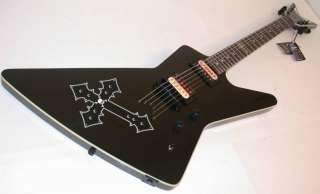 Dean Bret Michaels Z Electric Guitar, Metallic Black  