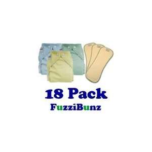   Perfect Size Cloth Diapers with Joey Bunz Inserts 18 Pack Baby