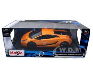   of 2007 Lamborghini Gallardo Superleggera die cast car by Maisto