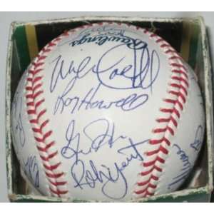   Molitor Finger Thomas ++++   Autographed Baseballs