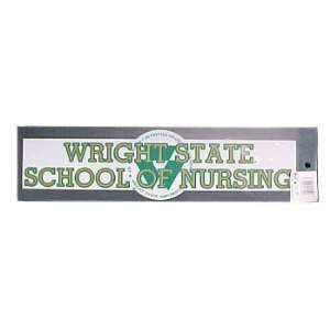  Wright State Raiders Decal Nursing Gold/Green