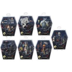 Tim Burtons The Nightmare Before Christmas Action Figure Series 1 Case 