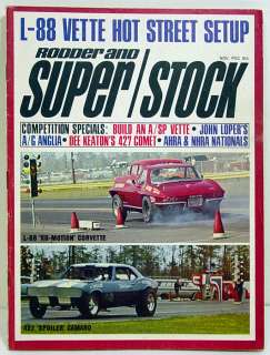 Rodder and Super/Stock Magazine Nov 1967  