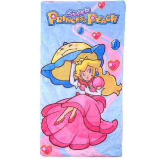 Nintendo Super Princess Peach Ds Camping Sleeping Bag Slumber Mario 
