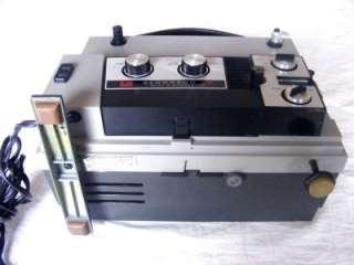 Vintage Eldorado Dual 8 Regular Super 8 mm Movie Film Projector  