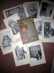 Charles Dickens   Children Prints 1906  