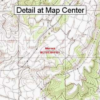   Quadrangle Map   Moroni, Utah (Folded/Waterproof)