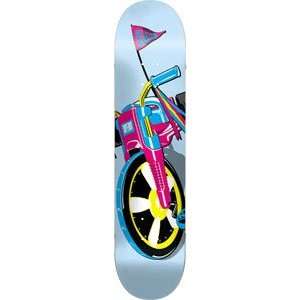  Superior Super Wheeler Skateboard Deck   7.6 Blue/Pink 