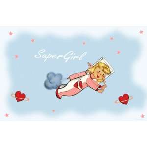  Dolce Mia Super Girl Placemat Baby