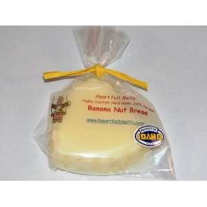 BANANA NUT BREAD   Premium Quality, Handmade, Maximum Scented, Soy Wax 