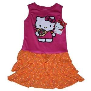  Sanrio Hello Kitty Dress Set Girl Size 6 Donut 