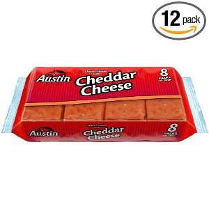 Austin Cheese/Cheese Super Snack Pack Crackers, 7.4000 Ounce (Pack of 