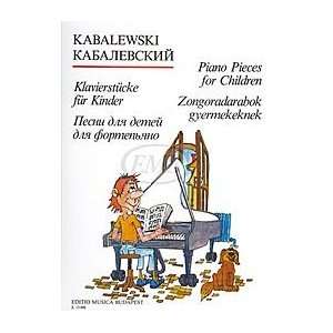 Pieces for Children Piano Solo Piano Solo 60 Pages Sports 