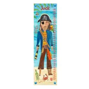  Pirate Personalized Growth Chart