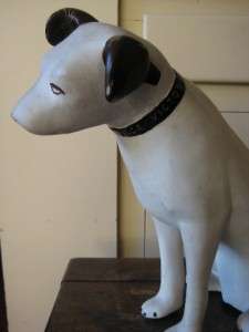 Early RCA Victor Nipper Dog His Masters Voice Store Counter Display 