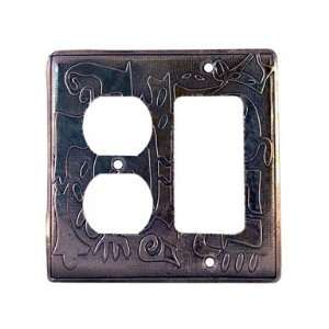  & Taylor (Tin Woodsman Pewter) Leonard Solid Pewter Switch Plate 