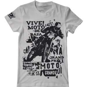 Neal Racing Vive Moto Premium Mens Short Sleeve Sportswear Shirt 
