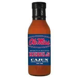   Mississippi Rebels NCAA Cajun Grilling Sauce   12oz