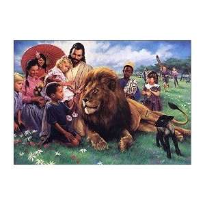  Nathan Greene The Lion And The Lamb Print Artist Proof 