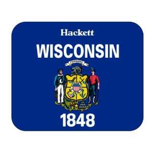  US State Flag   Hackett, Wisconsin (WI) Mouse Pad 