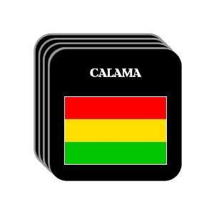  Bolivia   CALAMA Set of 4 Mini Mousepad Coasters 