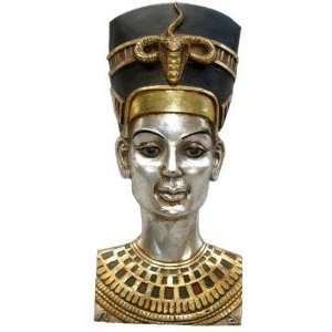   Statue Queen Nefertiti Wall Sculpture Figurine