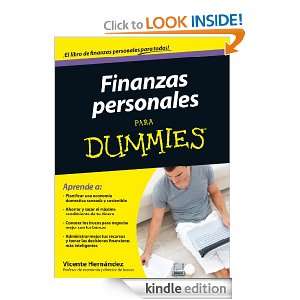 Finanzas Personales Para Dummies (Spanish Edition) Hernández Vicente 