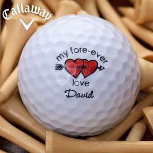  Personalized Callaway Golf Ball Sets   Valentines Day 