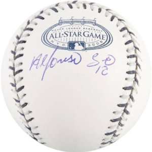 Alfonso Soriano Chicago Cubs Autographed 2008 Yankees Stadium All Star 