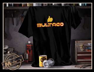   Racing Bultaco Vintage Motorcycle Mens T shirt Sherpa Matador  